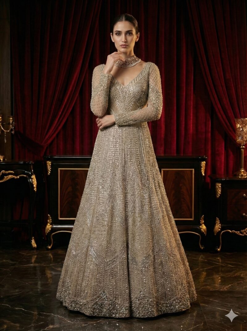 Moonlit Shine Luxe Gown