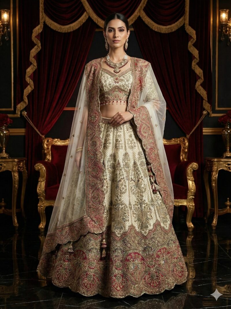 Regal Ivory Heritage Lehenga