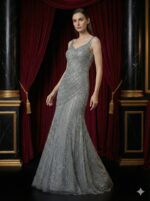 Starfall Silver Gown