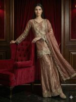 Shimmer Elegant Sharara Ensemble