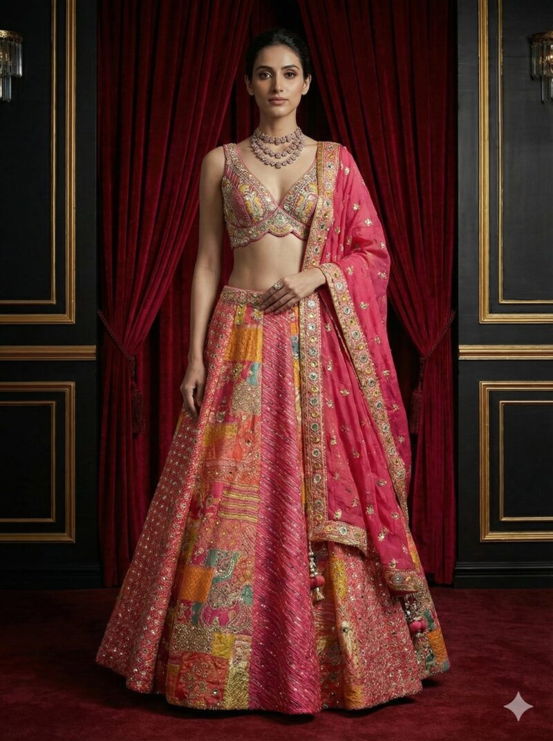 Royal Pink Lehenga