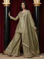 Shimmer Elegant Sharara Ensemble