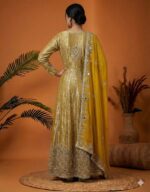 Shimmery Royal Mirror Work Anarkali