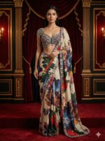 Ethereal Floral Saree