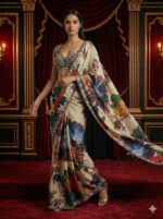 Ethereal Floral Saree