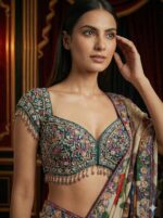 Ethereal Floral Saree