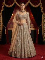 Eternal Champagne Bridal  Lehenga