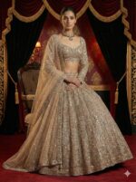 Eternal Champagne Bridal  Lehenga