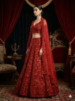 Royal Red Timeless Lehenga