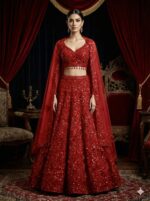 Royal Red Timeless Lehenga