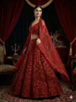 Royal Red Timeless Lehenga