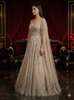 Elegant Champagne Timeless Gown