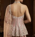 Soft Blush Pearl Sharara Ensemble