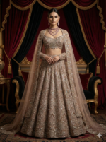 Antique Gold Grace Lehenga