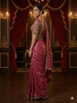 Pink Royal Heritage Saree