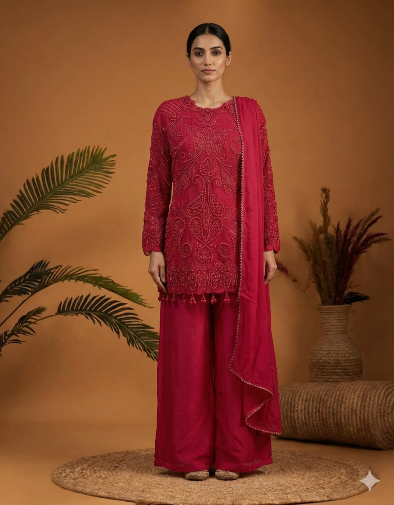 Hot Pink Aura Charm Suit