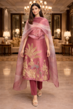 Premium Unstitched Suit with Dupatta