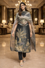 Premium Unstitched Suit with Dupatta