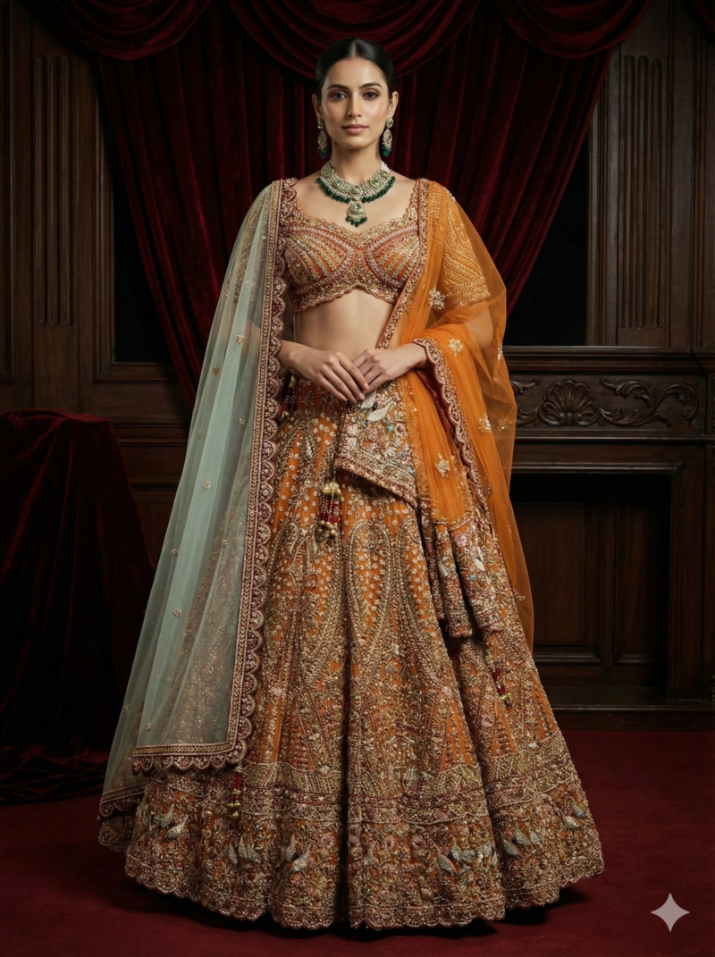 Royal Handwork Bridal Lehenga