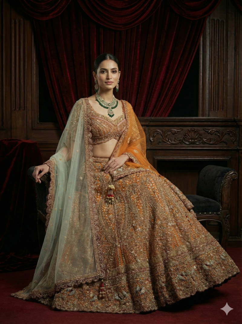 Royal Handwork Bridal Lehenga