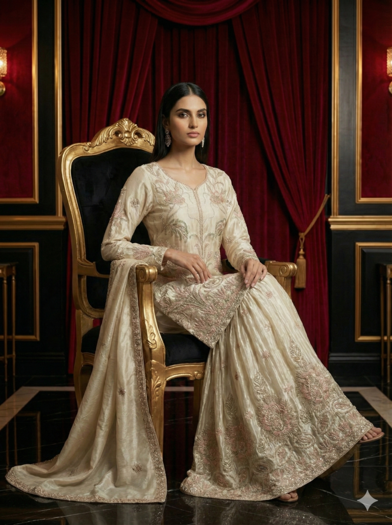 Soft Ivory Handwork Set