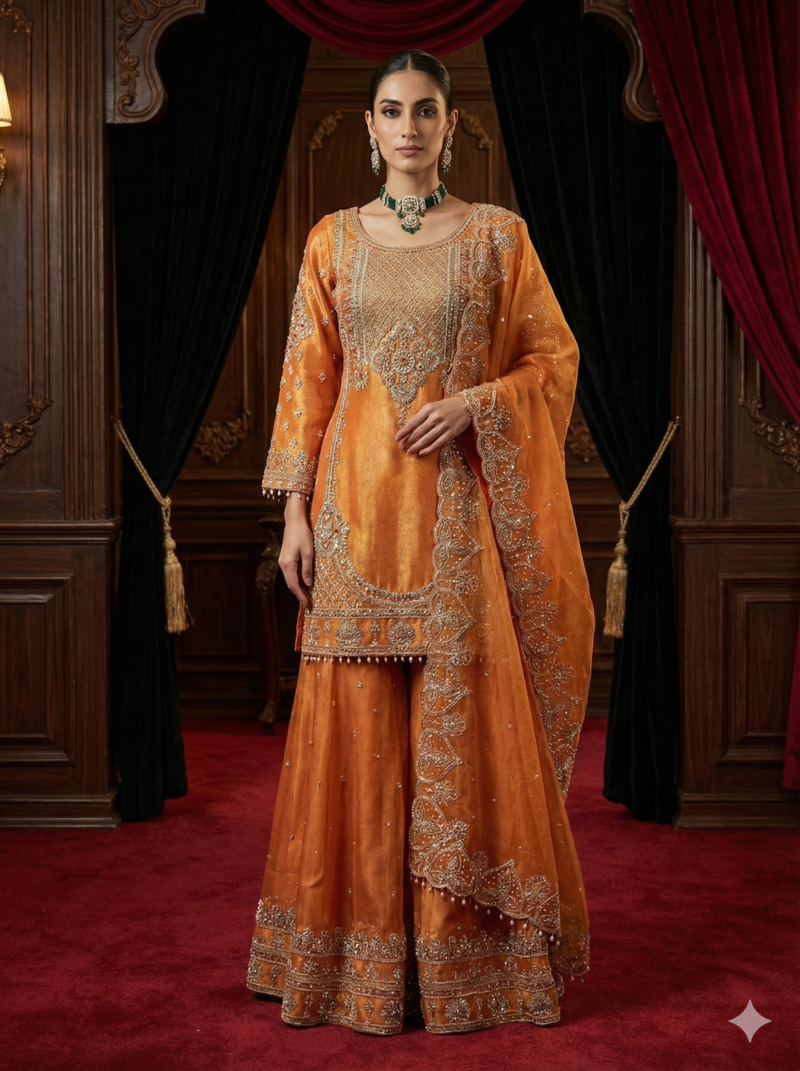 Traditional Embroidered Suit Set