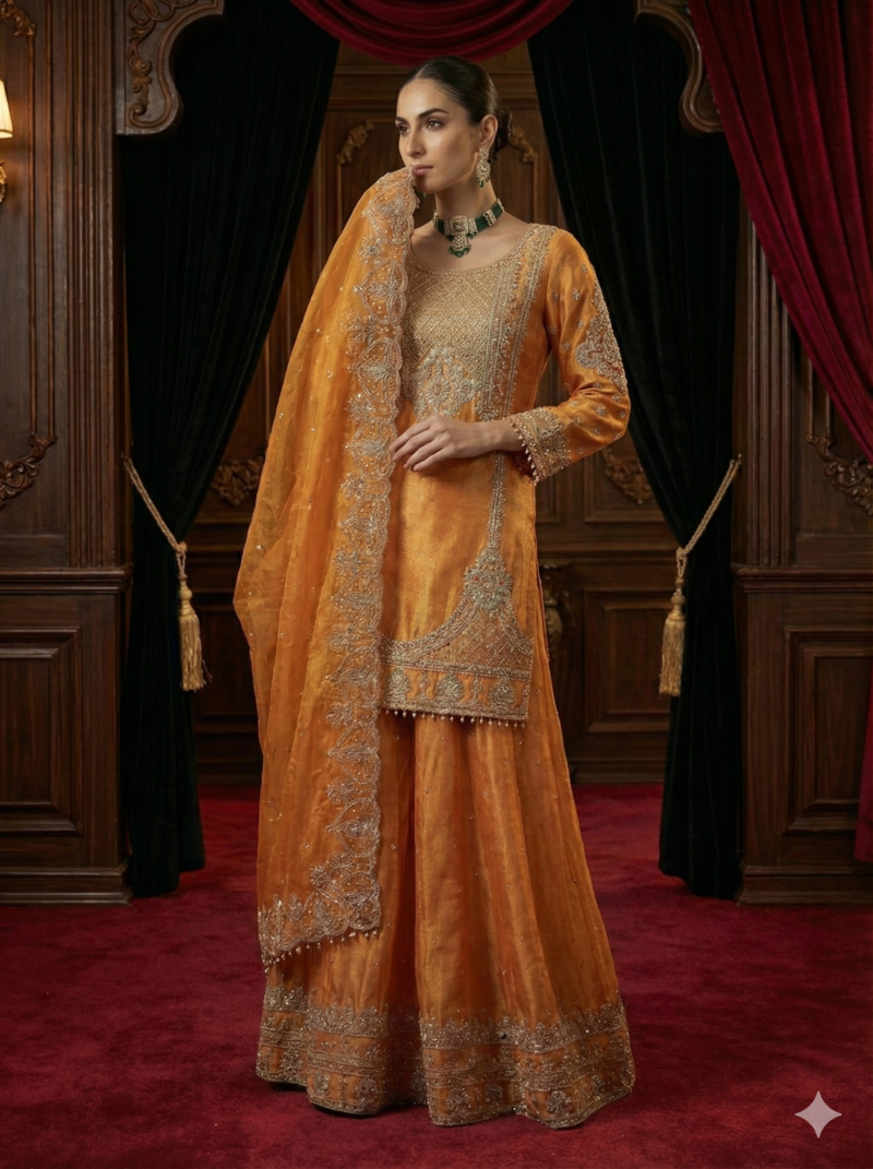 Traditional Embroidered Suit Set