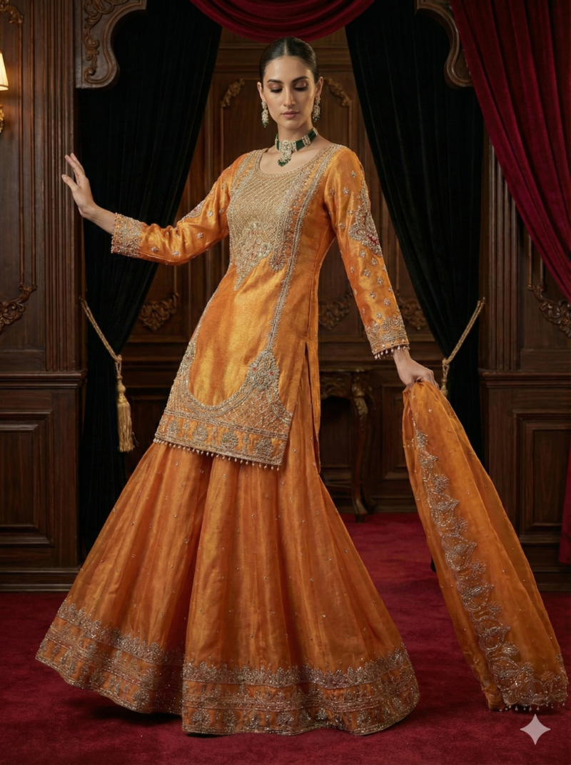 Traditional Embroidered Suit Set