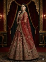 Crimson Royal Bridal Lehenga
