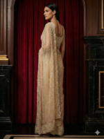 Ivory Pearl Elegance Saree