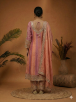 Premium Embroidered Anarkali Suit Set with Dupatta