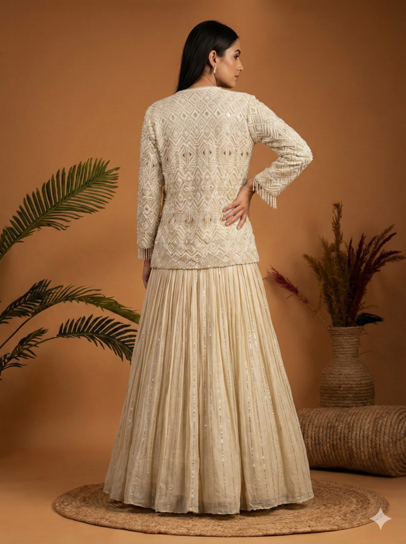 Jacket Style Co-Ord Lehenga Set