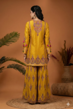 Luxury Raw Silk Ethnic Suit Set in Regal Hues
