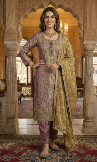 Royal Handcrafted Suit Set for Festivities