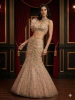 Soft Gold Ruffle Lehenga