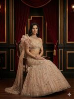 Soft Gold Ruffle Lehenga