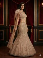 Soft Gold Ruffle Lehenga