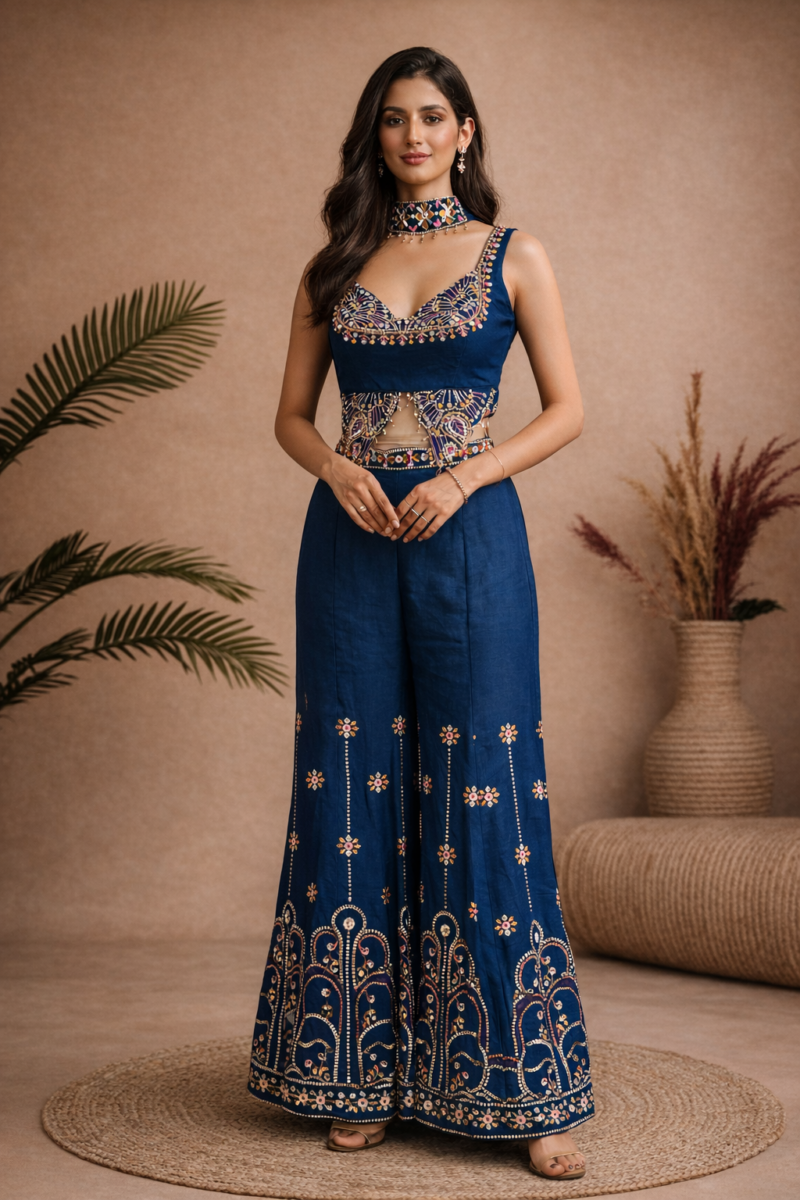 Indo-Western Style PDP Inspired Wear