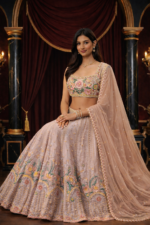 Soft Pastel Embellished Lehenga