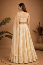 Champagne Gold Lehenga Set