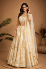 Champagne Gold Lehenga Set