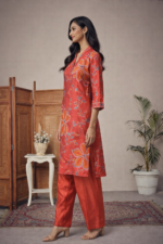 Ruby Red Statement Suit Set