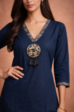 Midnight Blue Festive Suit Set