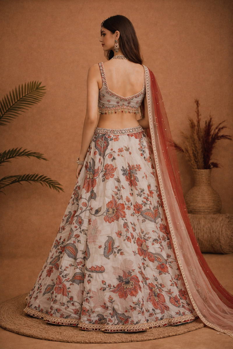 Mahima Mahajan Inspired Floral Lehenga