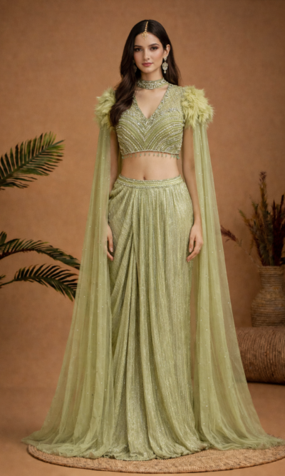 Indo-Western Luxe Look