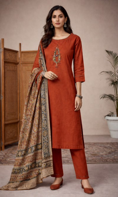 Rust Classic Suit Set