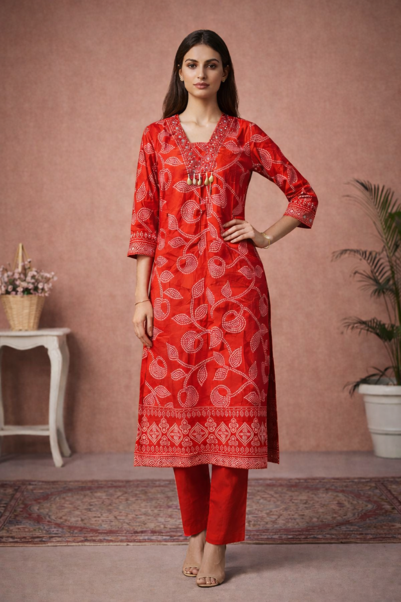 Timeless Printed Suit Set