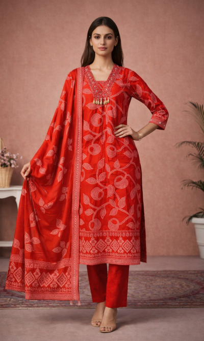 Timeless Printed Suit Set