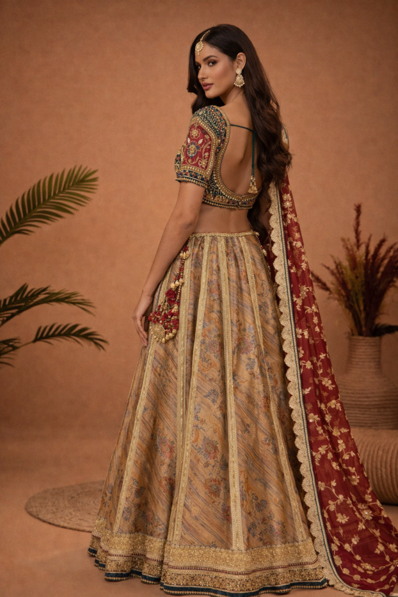 Nazaakat Embroidered Lehenga