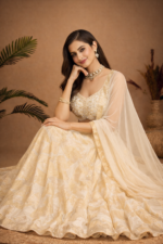 Champagne Gold Lehenga Set